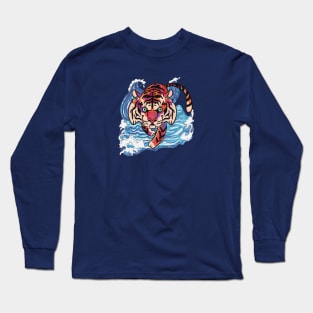 Funny Tiger Long Sleeve T-Shirt